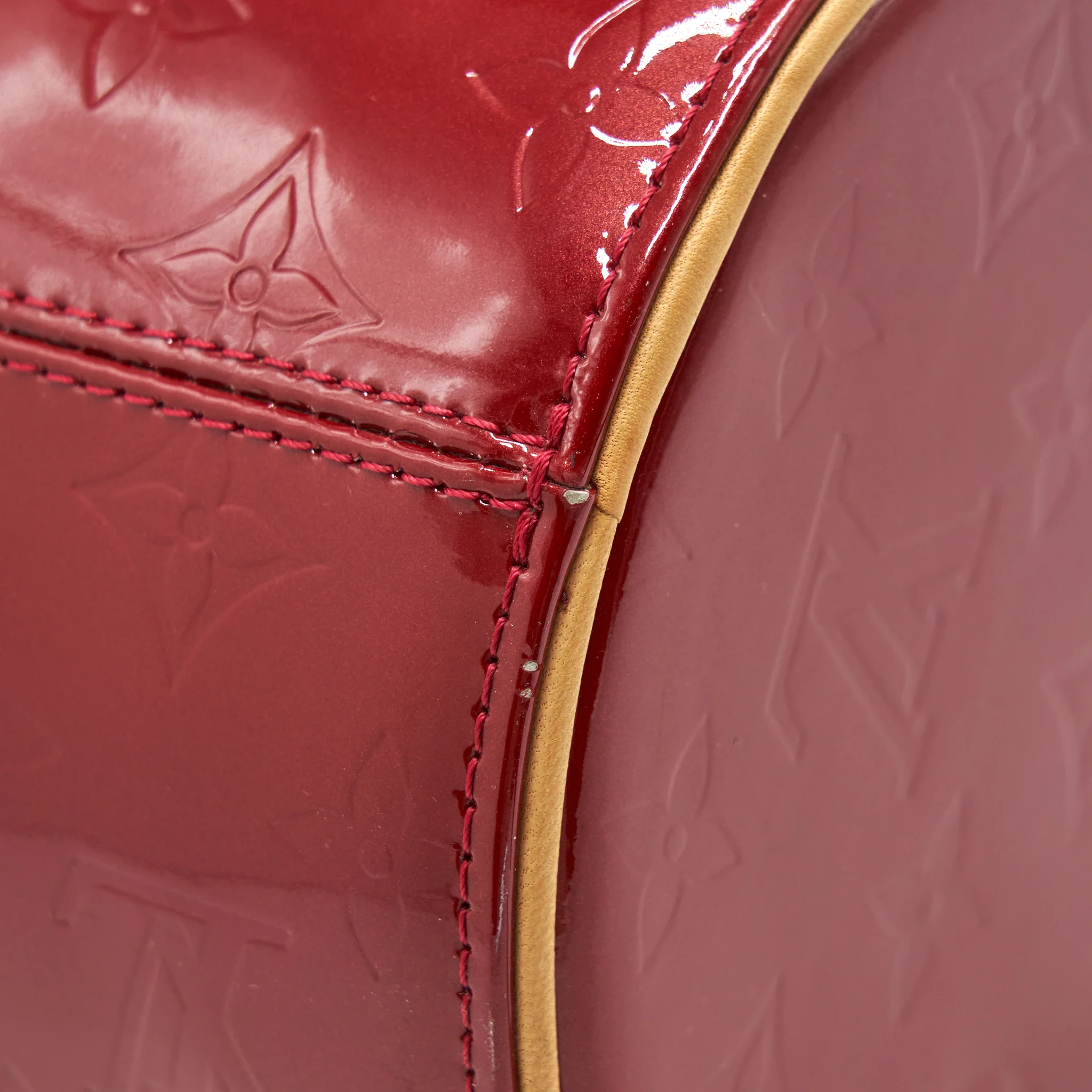 Louis Vuitton Vintage vernis Papillon bag Red - Image 9