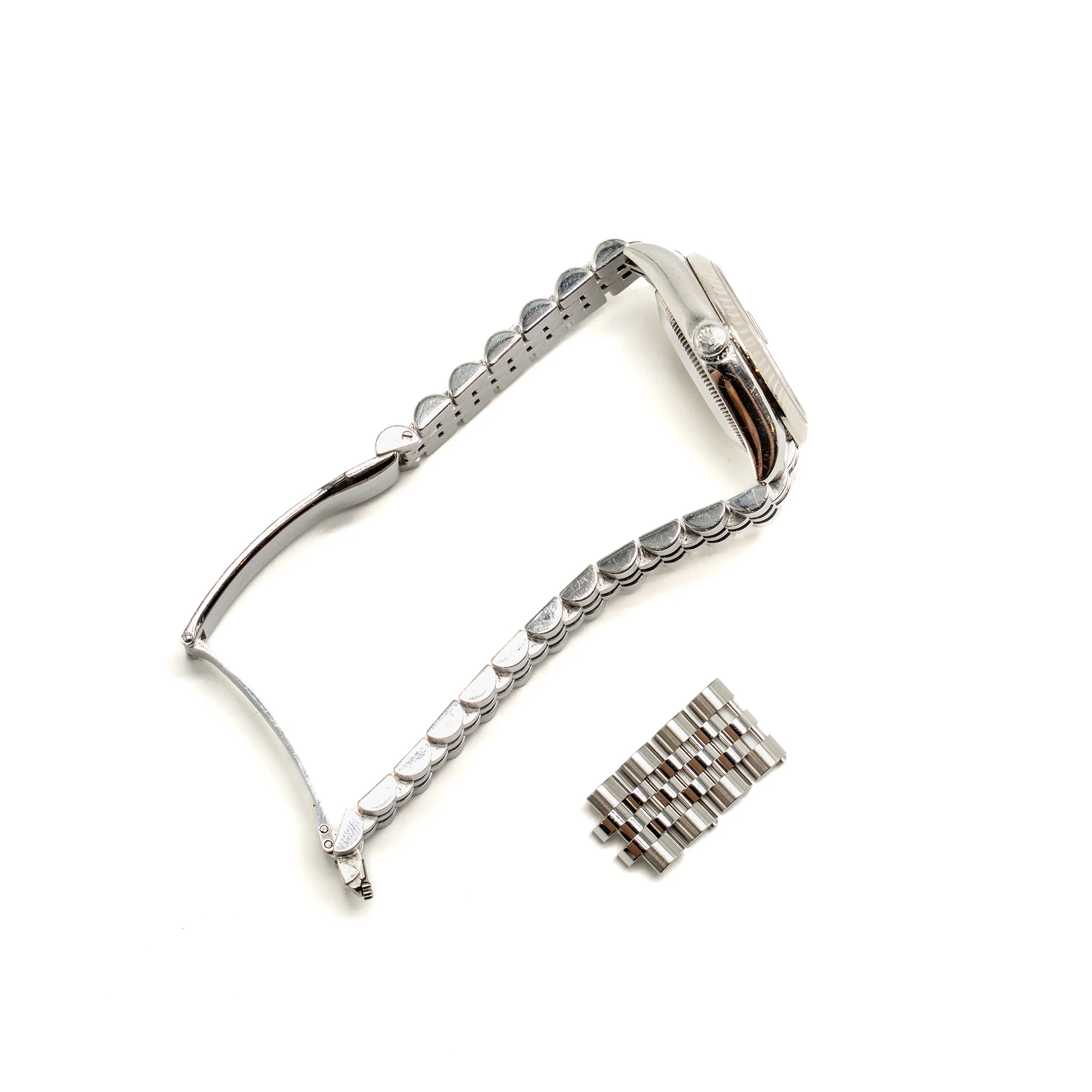 Rolex Datejust 31mm steel jubilee bracelet black diamond dial, model: 178274 - Image 9