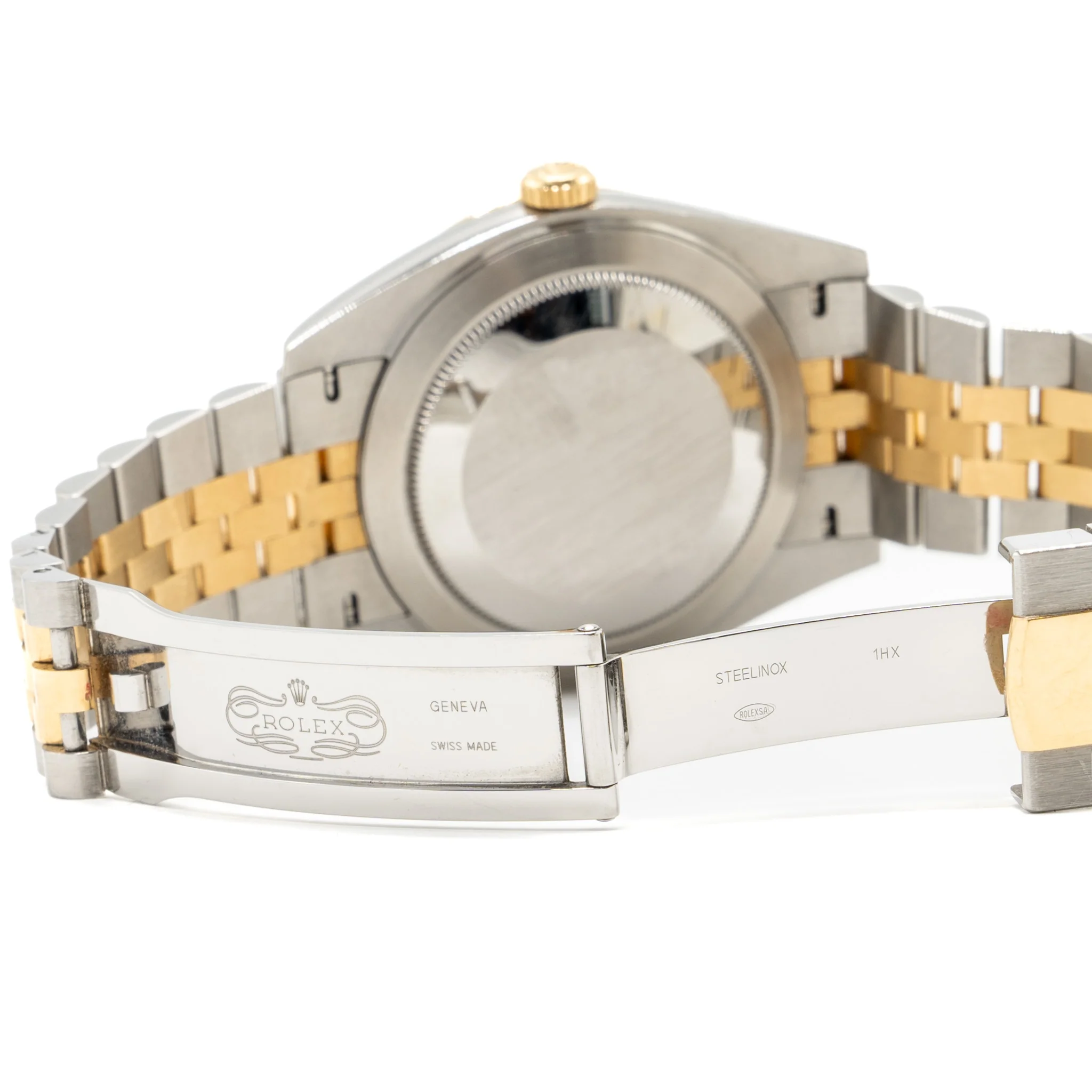Rolex Datejust41 oyster steel / yellow gold slate dial with jubilee bracelet model: M126333-0020 - Image 7