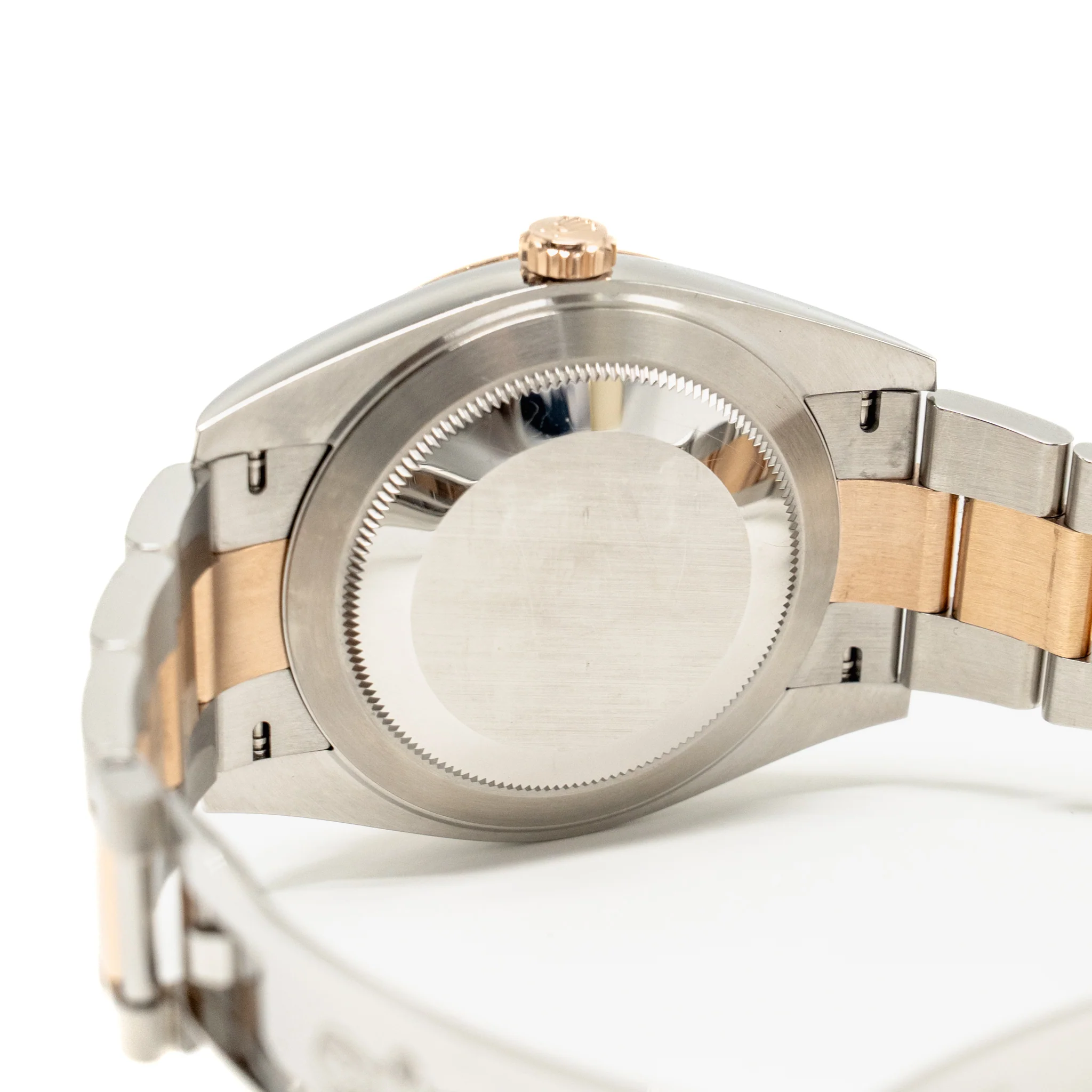 Rolex Datejust 41mm oystersteel and everose gold sun dust diamond set dial model: 126331-0007 - Image 7